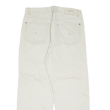 CALVIN KLEIN JEANS Mens Trousers Cream Regular Straight W34 L28