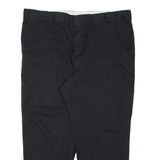 DICKIES Chino Mens Trousers Black Relaxed Straight W40 L27