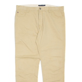 TOMMY HILFIGER Mens Trousers Beige Regular Straight W36 L32