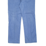 WRANGLER Mens Trousers Blue Regular Straight W34 L30