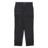DICKIES Chino Mens Trousers Black Regular Straight W30 L30