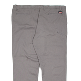 DICKIES Chino Mens Trousers Grey Relaxed Straight W74 L29