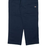 DICKIES Chino Mens Trousers Blue Relaxed Straight W38 L31