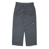 DICKIES Chino Mens Trousers Grey Relaxed Straight W30 L28