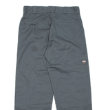 DICKIES Chino Mens Trousers Grey Relaxed Straight W30 L28