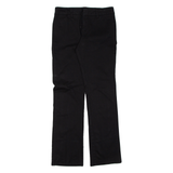 DICKIES Chino Womens Trousers Black Regular Bootcut W28 L31