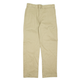 DICKIES Chino Mens Trousers Beige Regular Straight W34 L32