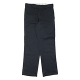 DICKIES Chino Mens Trousers Black Regular Straight W30 L30