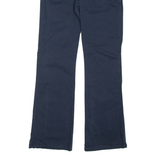 DICKIES Chino Womens Trousers Blue Regular Bootcut W32 L33