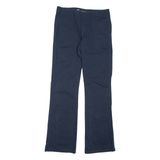 DICKIES Chino Womens Trousers Blue Regular Bootcut W32 L33