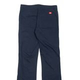 DICKIES Chino Womens Trousers Blue Regular Bootcut W32 L33