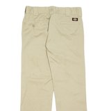 DICKIES Chino Mens Trousers Beige Regular Straight W28 L29