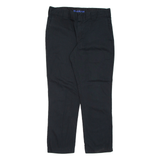 DICKIES Chino Mens Trousers Black Regular Straight W32 L30