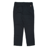 DICKIES Chino Mens Trousers Black Regular Straight W32 L30