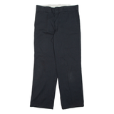 DICKIES Chino Mens Trousers Black Regular Straight W30 L30