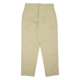 DICKIES Chino Mens Trousers Beige Regular Straight W36 L32