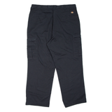 DICKIES Cargo Mens Trousers Black Regular Straight W38 L30