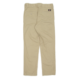 DICKIES Chino Mens Trousers Beige Regular Straight W32 L30