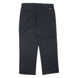 DICKIES Chino Mens Trousers Black Regular Straight W36 L30