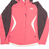 THE NORTH FACE Womens Rain Coat Pink Hooded M