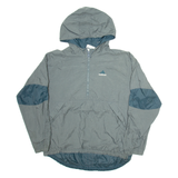 ADIDAS Mens Track Jacket Grey Hooded M