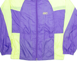 ASICS Mens Track Jacket Purple Nylon L