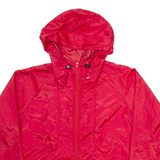 POLO RALPH LAUREN Mens Track Jacket Red Nylon Hooded M