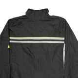 STARTER Mens Track Jacket Black Nylon M