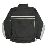 STARTER Mens Track Jacket Black Nylon M