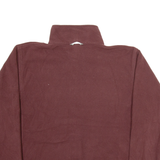 THE NORTH FACE Mens Fleece Jacket Maroon M