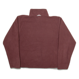 THE NORTH FACE Mens Fleece Jacket Maroon M