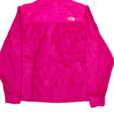 THE NORTH FACE Womens Fleece Jacket Pink Hooded S