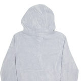 REEBOK Womens Fleece Jacket Purple Hooded M