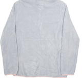 REEBOK Womens Fleece Jacket Purple Hooded M
