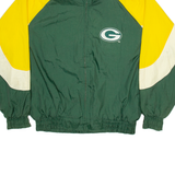 LOGO 7 Green Bay Packers Mens Shell Jacket Green USA Colourblock L