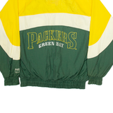 LOGO 7 Green Bay Packers Mens Shell Jacket Green USA Colourblock L