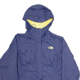 THE NORTH FACE Womens Rain Coat Purple Hooded S