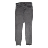 LEVI'S 512 BIG E Jeans Mens Grey Slim Tapered W34 L34