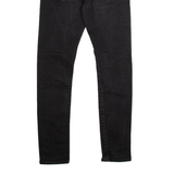 LEVI'S 519 BIG E Jeans Mens Black Slim Skinny W32 L32