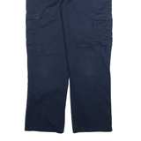 DICKIES Womens Trousers Blue Regular Straight W30 L27