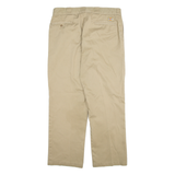 DICKIES Mens Trousers Beige Relaxed Straight W34 L29