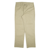 DICKIES Mens Trousers Beige Regular Straight W38 L34