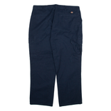 DICKIES Cargo Mens Trousers Blue Regular Straight W38 L30