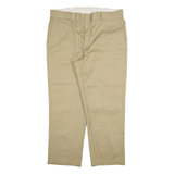 DICKIES Mens Trousers Beige Regular Straight W40 L30