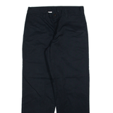 DICKIES Womens Trousers Black Regular Straight W30 L30