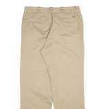 DICKIES Mens Trousers Beige Regular Straight W36 L34