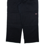 DICKIES Mens Trousers Black Relaxed Straight W38 L30