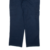 DICKIES Cargo Mens Trousers Blue Regular Straight W34 L30