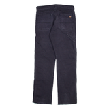 DICKIES Mens Trousers Grey Regular Straight W32 L32