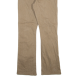 DICKIES Womens Trousers Beige Slim Bootcut W30 L31